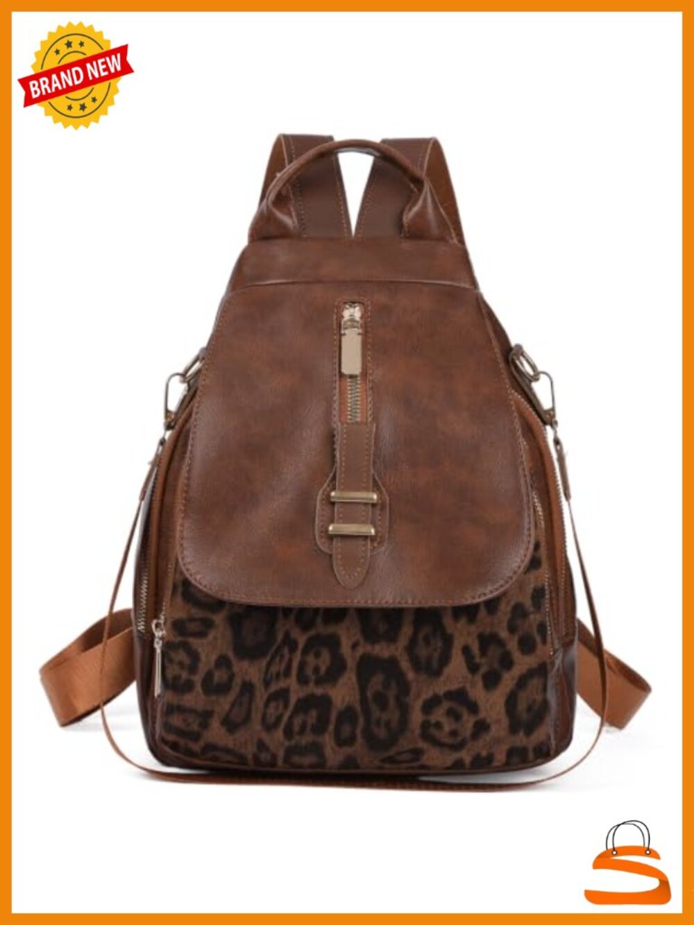 Convertible Faux Leather Mini Backpack Purse for Women Daypack Travel